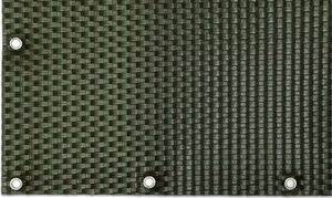 TechnoRattan Osłona Balkonowa oczkowana z TECHNORATTANU na WYMIAR (0,05m2) - Zielona RD12 3