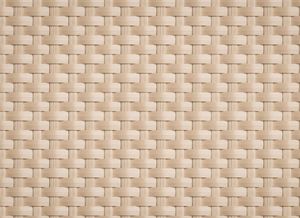 TechnoRattan Osłona Balkonowa oczkowana z TECHNORATTANU na WYMIAR (0,05m2) - Jasny Krem RD18 4