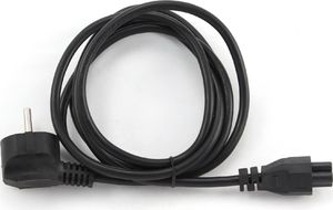 Kabel zasilający Gembird koniczynka IEC 320 C5 (PC-186-ML12-1M) 1