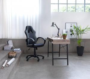 Fotel Jysk Aggesetup czarno-szary (3629919) 5