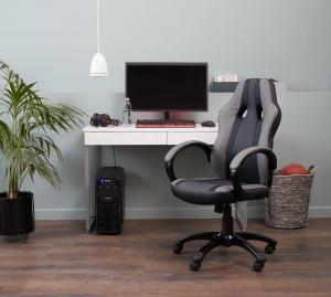 Fotel Jysk Aggesetup czarno-szary (3629919) 6