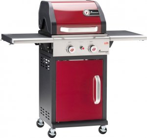 Landmann Triton 2.0 PTS bordowy (12902) Grill ogrodowy gazowy 7 kW 48 cm x 44 cm 1