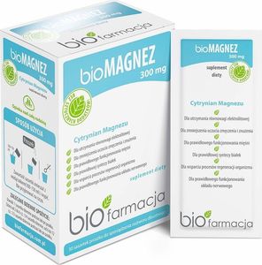 Biofarmacja Bio Magnez 300Mg 30 Saszetek Biofarmacja Cytrynian Magnezu Z Morza Martwego 1