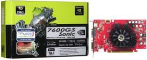 Karta graficzna Palit GeForce 7600 7600GS 256MB 128bit DDR3 TV DVI Sonic 1