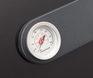 Landmann Triton 4.1 PTS czarny (12962) Grill ogrodowy gazowy 15 kW 65 cm x 44 cm 3