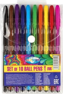 Centrum Zestaw długopisów żelowych 10 kolorów 80160 1