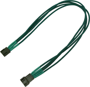 Nanoxia 4-pin - 4-pin, 0.3m, Zielony (900500018) 1