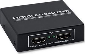 Qoltec QOLTEC AKTYWNY RODZIELACZ HDMI SPLITTER | V.2.0 | 1X2 1