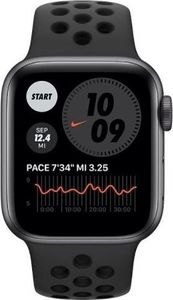 Smartwatch Apple Watch Series 6 Nike GPS + Cellular 44mm Gray Alu Black Sport Czarny  (M09Y3WB/A) 2