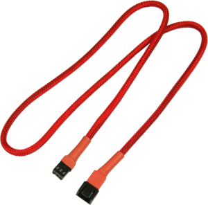 Nanoxia 3-pin - 3-pin, 0.6m, Czerwony (900300001) 1