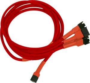 Nanoxia 3-pin - 3-pin x4, 0.6m, Czerwony (900300005) 1