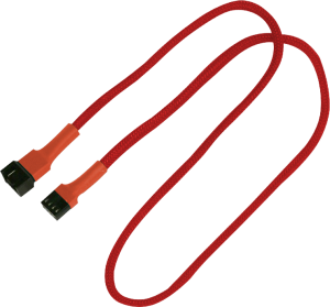 Nanoxia 4-pin - 4-pin, 0.6m, Czerwony (900300012) 1