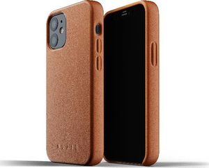 Mujjo Mujjo Full Leather Case - etui skórzane do iPhone 12 mini (brązowe) 2
