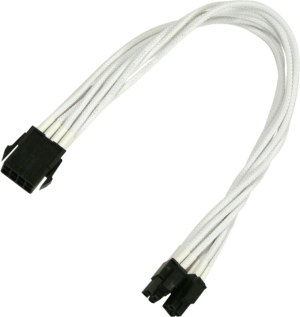 Nanoxia ATX/EPS 8-pin - ATX/EPS 8-pin, 0.3m, Biały (900400020) 1