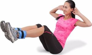 Springos Obciążniki na nadgarstki/kostki 2x1.5kg niebieskie 5