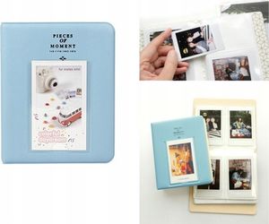Pokrowiec LoveInstant Zestaw 8w1 Futerał Ramki Album Fuji Instax Mini 11 - Niebieski 3