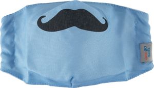 Amigo Maska Maseczka Wąsy Hipster Bawełna 3d / 2 Warstwy / Wielorazowa 3