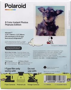 Polaroid Wkład Papier Wkłady I-type Do Polaroid Now / Onestep Vf 2 / Onestep+ - Snoopy 9