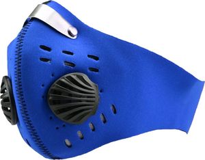 FlexyJoy Pyłoszczelna, zmywalna maska sportowa z wymiennym filtrem PM2,5 1