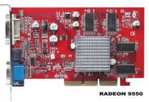 Karta graficzna Palit Radeon 9550 9550 128MB 128BIT TV DVI 1