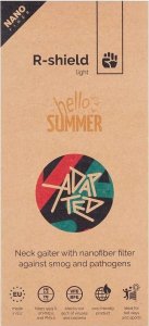 Respilon R-Shield Light Adapted komin z nanowłókna antysmogowy, antywirusowy, antyalergiczny, antybakteryjny EAN 8594190531151 8