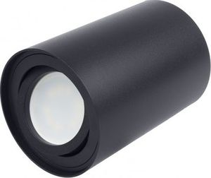 Lampa sufitowa Maclean Punktowa oprawa natynkowa halogenowa GU10 MCE422 B, kolor czarny, 80x115mm, okrągła, aluminiowa 4