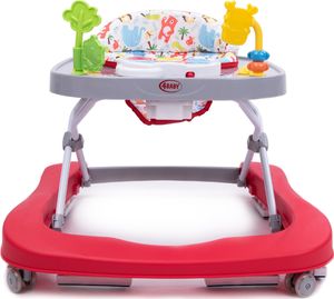 4Baby Chodzik Walk’n Push Czerwony 2