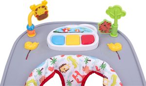 4Baby Chodzik Walk’n Push Czerwony 4