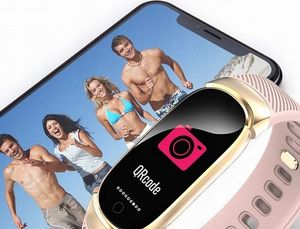 Smartwatch Microwear QW16 Różowy 4