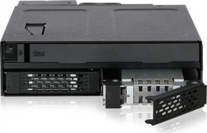 Kieszeń Icy Dock 2x 2.5" SSD/HDD + Ultra Slim ODD 5.25" ToughArmor (MB602SPO-B) 7