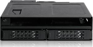 Kieszeń Icy Dock 2x 2.5" SSD/HDD + Ultra Slim ODD 5.25" ToughArmor (MB602SPO-B) 2