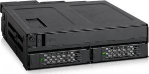 Kieszeń Icy Dock 2x 2.5" SSD/HDD + Ultra Slim ODD 5.25" ToughArmor (MB602SPO-B) 3