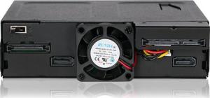 Kieszeń Icy Dock 2x 2.5" SSD/HDD + Ultra Slim ODD 5.25" ToughArmor (MB602SPO-B) 5