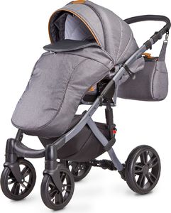 Wózek Camini Wózek głęboko-spacerowy Frontera grafitowy 3