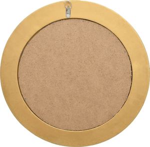 vidaXL Lustro ścienne w stylu barokowym, 50 cm, złote 4