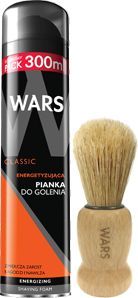 Wars Wars Classic Pianka do golenia + Pędzel do golenia uniwersalny 1