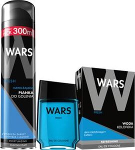 Wars Wars Fresh Pianka do golenia + Woda kolońska uniwersalny 1