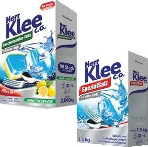 Herr Klee Herr Klee Tabletki do zmywarki 102 szt+Sól do zmywarki uniwersalny 1