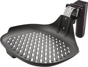 Philips Patelnia grillowa Philips HD9910 / 20 (wyposażenie dodatkowe do urządzenia Airfryer, powierzchnia nieprzywierająca) czarna 1