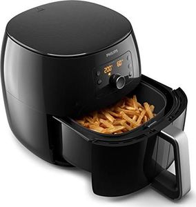 Frytkownica Philips Philips HD9762 / 90 Airfryer XXL (2225 W, frytkownica na gorące powietrze, dla 4-5 osób, 1,4 kg, wyświetlacz cyfrowy) czarny + zestaw do pizzy Airfryer XXL HD9953 / 00 2