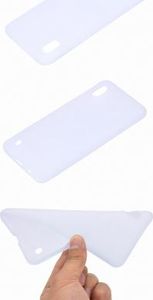 Etui Silikonowe matowe Soft SAMSUNG GALAXY A10 białe 1