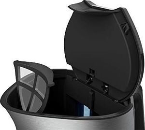 Czajnik Braun Braun Domowy czajnik Braun IDCollection WK 5115 BK - z systemem szybkiego gotowania i funkcją utrzymywania ciepła, 5 poziomów temperatury do herbaty, pojemność 1,7 l, 3000 W, czarny / stal nierdzewna, plastik, 1,7 litra 2