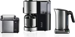 Czajnik Braun Braun Domowy czajnik Braun IDCollection WK 5115 BK - z systemem szybkiego gotowania i funkcją utrzymywania ciepła, 5 poziomów temperatury do herbaty, pojemność 1,7 l, 3000 W, czarny / stal nierdzewna, plastik, 1,7 litra 4