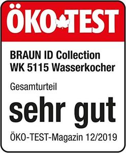 Czajnik Braun Braun Domowy czajnik Braun IDCollection WK 5115 BK - z systemem szybkiego gotowania i funkcją utrzymywania ciepła, 5 poziomów temperatury do herbaty, pojemność 1,7 l, 3000 W, czarny / stal nierdzewna, plastik, 1,7 litra 5