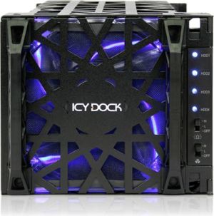 Kieszeń Icy Dock Black Vortex 3.5 4w3 HDD Klatka chłodząca Hot-Swap (MB074SP-1B) 2