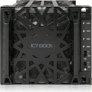 Kieszeń Icy Dock Black Vortex 3.5 4w3 HDD Klatka chłodząca Hot-Swap (MB074SP-1B) 10