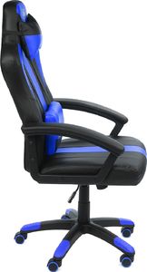 Fotel Hell-Gamer C5607 niebieski 3