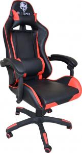 Fotel Hell-Gamer C680 czerwony 2