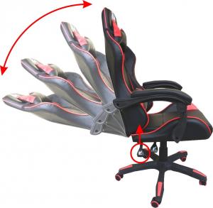 Fotel Hell-Gamer C680 czerwony 4