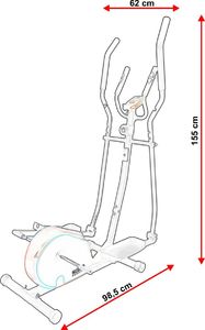 Orbitrek Coden Fitness CF950c magnetyczny 4